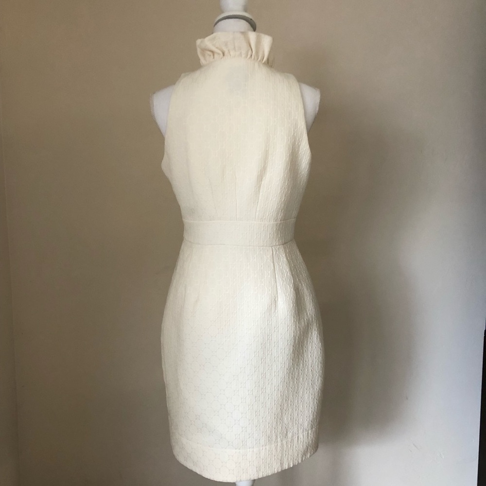 Taylor Ruffle Neckline Dress - Picture 3 of 6